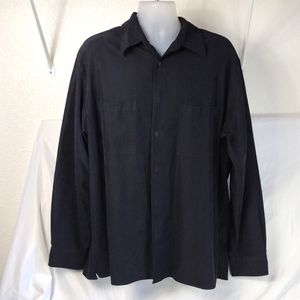 Men's XL tall black dress shirt excellent condition